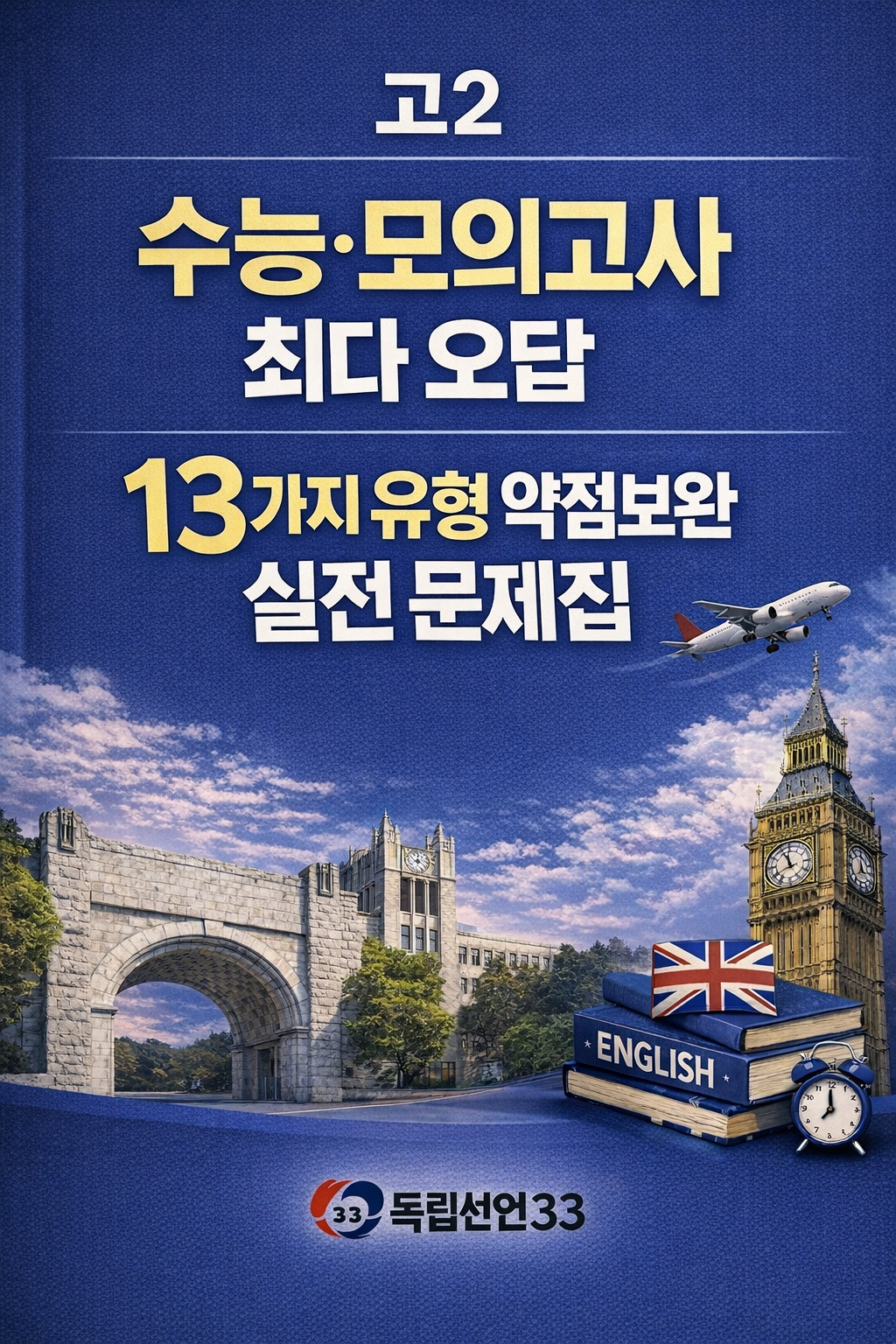 수능·모의고사 최다 오답 13가지 유형 약점보완 실전 문제집 - 고2