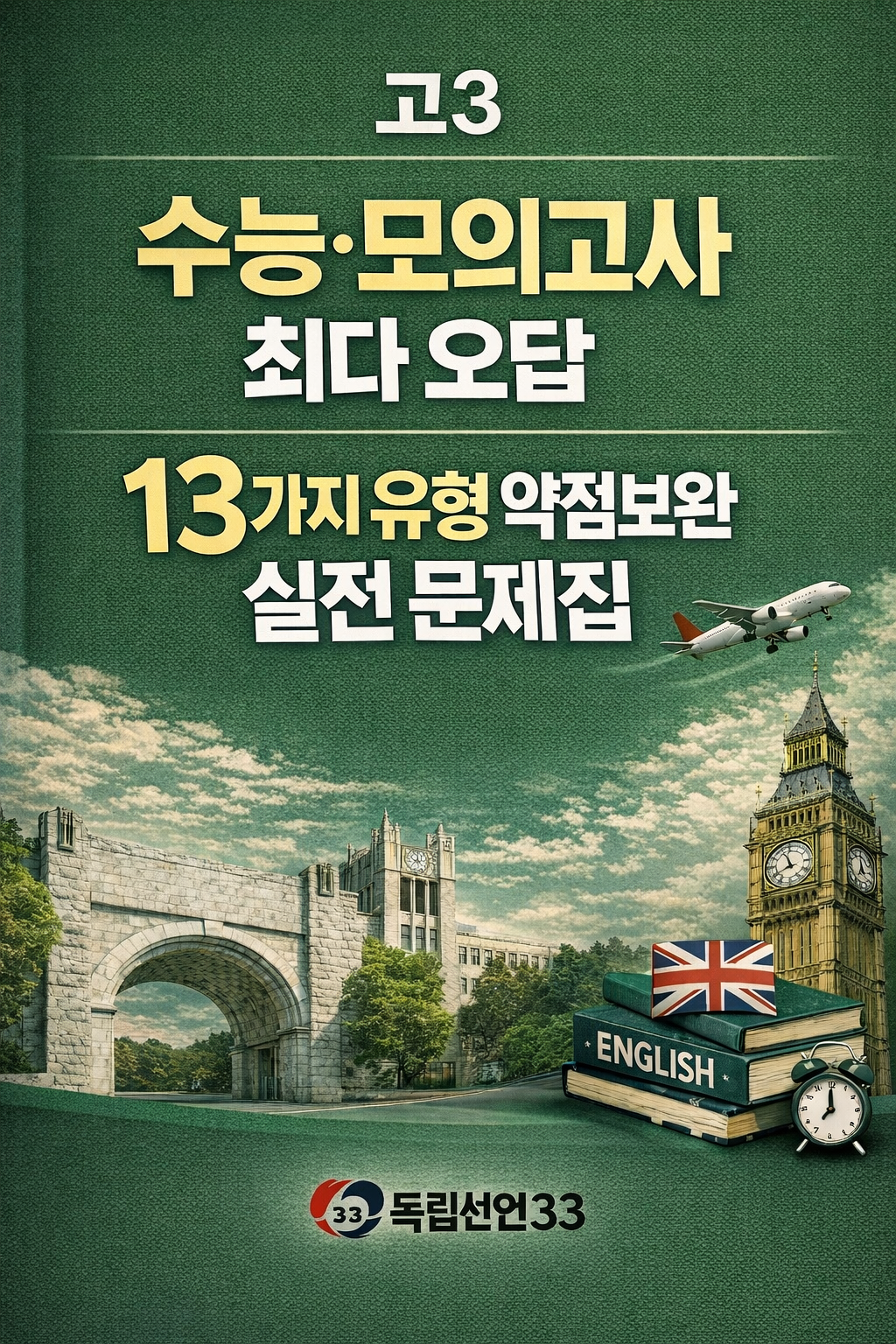 수능·모의고사 최다 오답 13가지 유형 약점보완 실전 문제집 - 고3