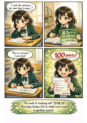 중3 독해가 되는 단구문33
